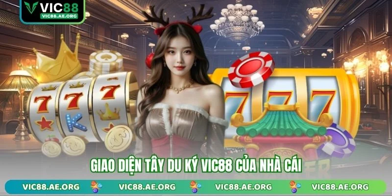 Giao diện Tây Du Ký VIC88 của nhà cái