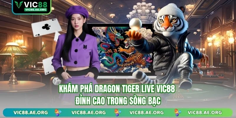 Khám phá Dragon Tiger Live VIC88 đỉnh cao trong sòng bạc